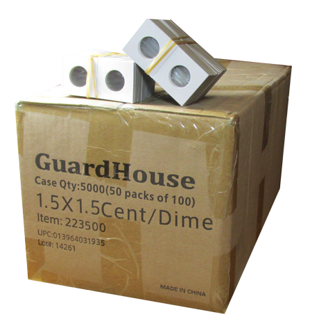 Guardhouse 1.5x1.5 Cent/Dime - 100/Bundle