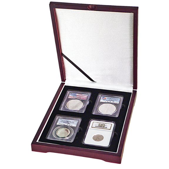 Universal Wood Display Box - 4 Slabs