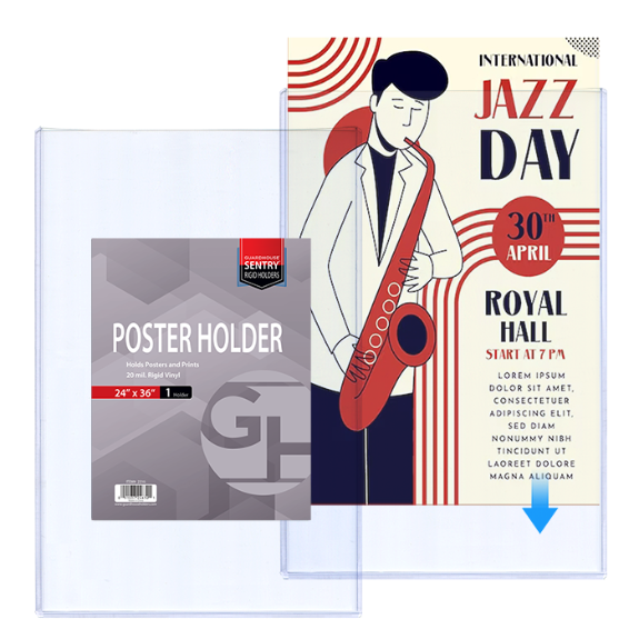 Poster Sentry Holders - 24 x 36 Pack Qty 1
