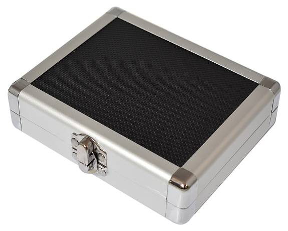 Falcon Series Single Slab Box - Black Aluminum
