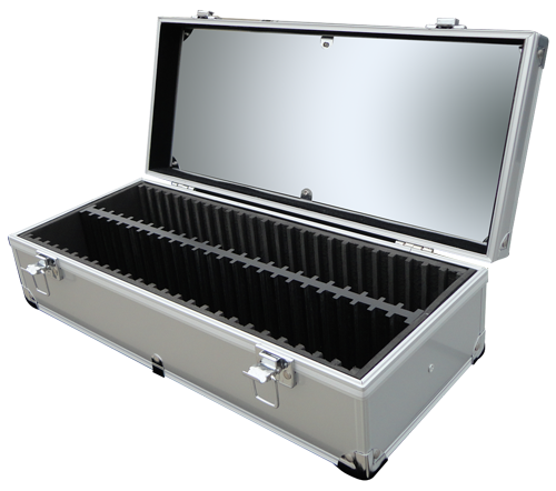 Falcon Series 50 Slab Box - Aluminum - Clear Top