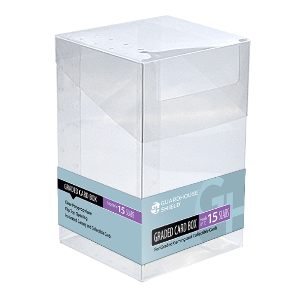 Clear Flip-Top Box for PSA Slabs