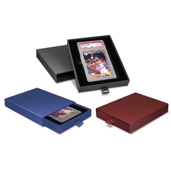 Slider Trading Card Box - Fits one PSA/CGC Slab Box