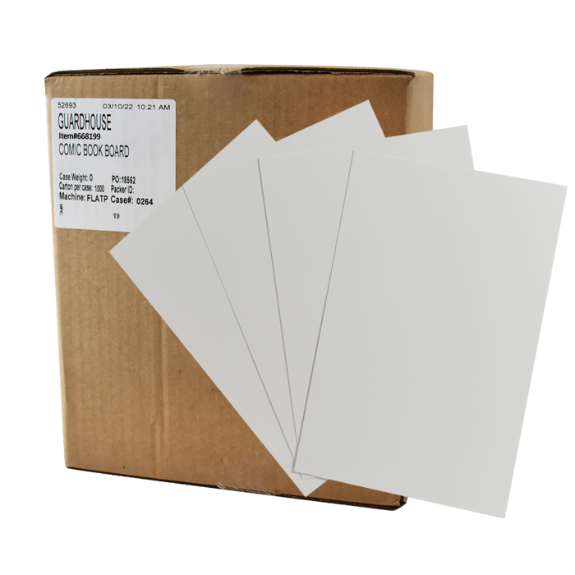 Silver Comic Book Boards (7 x 10 1/2) - Bulk 1000