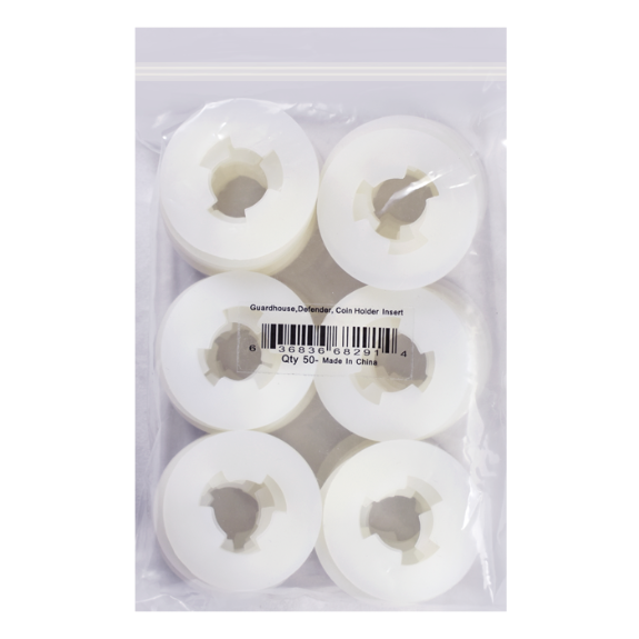 Guardhouse Silicone Inserts for Half Dollar - Bulk 50 Pack