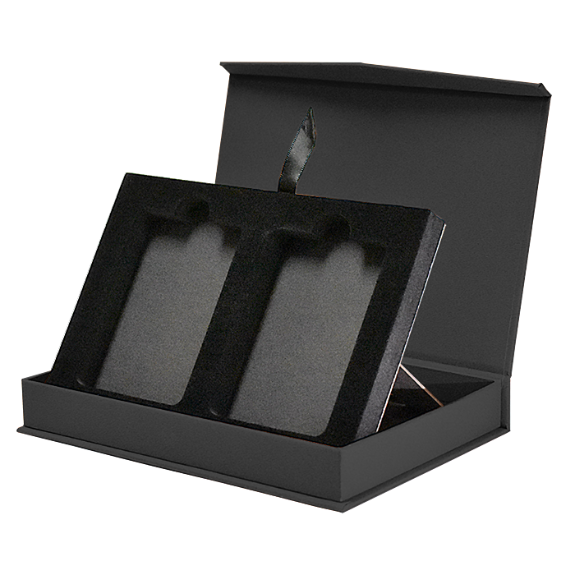 Magnetic Lid 2 Slab Box With Easel