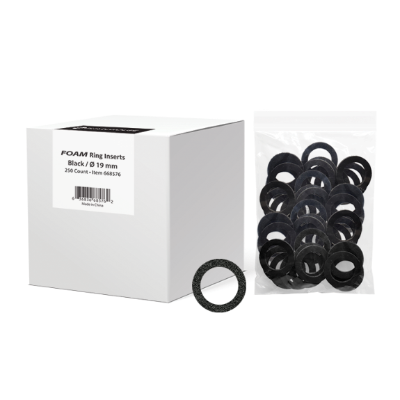 19mm Evocore Bulk Pack Small Foam Rings - 250 Pack