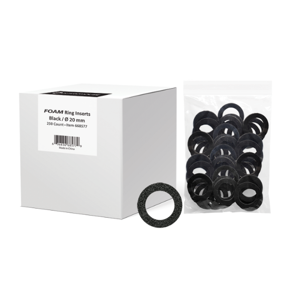 20mm Evocore Bulk Pack Medium Foam Rings - 250 Pack