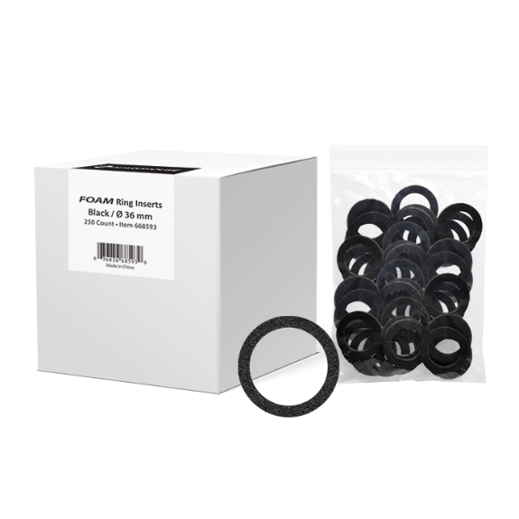 36mm Evocore Bulk Pack XL Foam Rings - 250 Pack