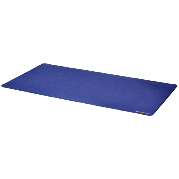 Desk Mat with Stitched Edges - 15.75 x 31.5  (Cobalt Blue)