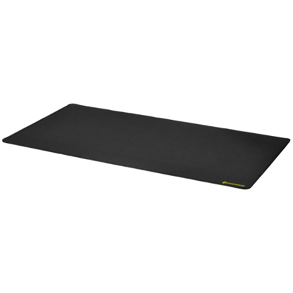 Desk Mat with Stitched Edges - 15.75 x 31.5 (Black)