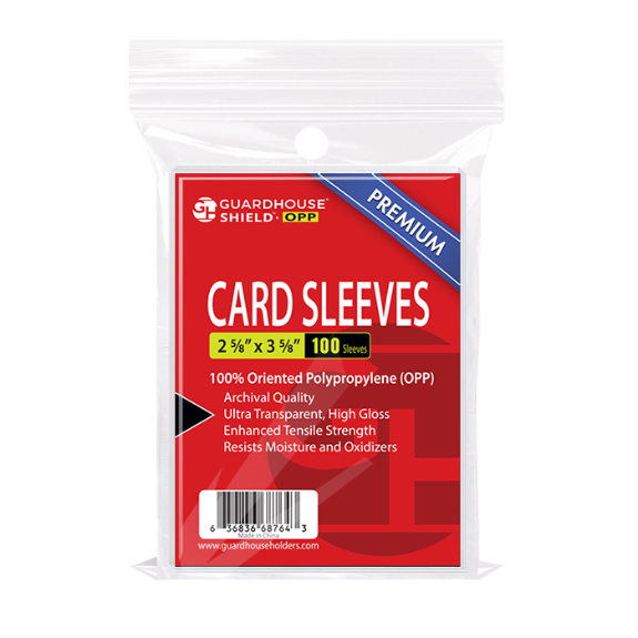 Shield OPP - Trading Card Sleeves - Premium OPP Trading Card Sleeves