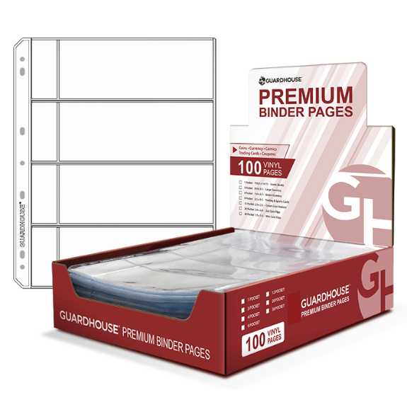 4 Pocket Guardhouse Vinyl Notebook Pages (Modern Currency)