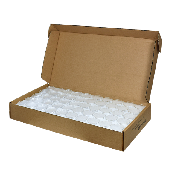 Half Dollar 30.6mm Bulk Direct-Fit / M Ring-Fit EvoCore Coin Holders. 250 count box.