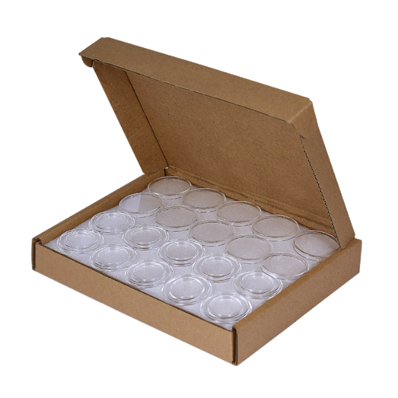 Cent 19mm Direct-Fit EvoCore coin holders - (S dia) / 50 per box.