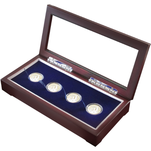Guardhouse Glass-top Wood Display Box -GH-W1800: (4S)