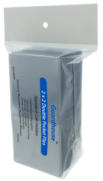 2x2 Coin Flip - Unplasticized 100 Pack