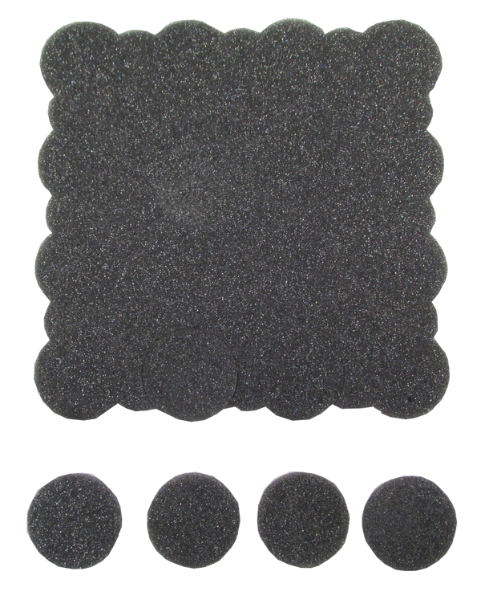39mm Foam Slug for Medallion and ASE Tubes (100 Pack)