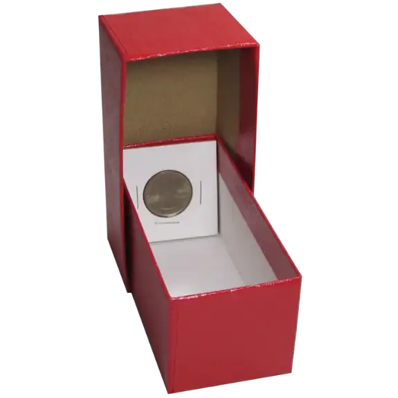 Single Row 2x2 Box - 4.5" - Red