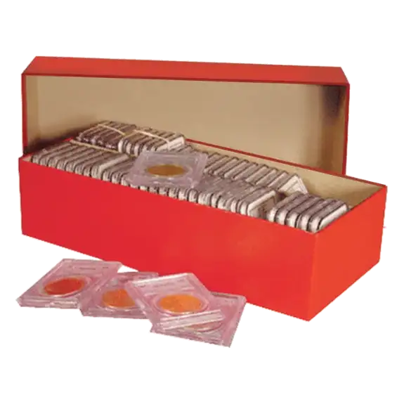 Double Row Slab Box - 12" - Red