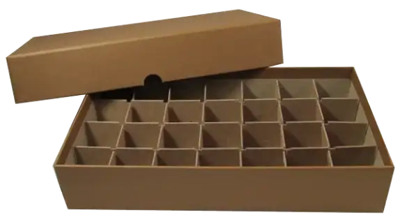 Half-Dollar Tube Box - Holds 28 Tubes