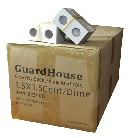 Guardhouse 1.5x1.5 Cent/Dime - 100/Bundle