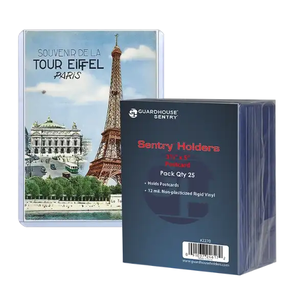 Small Post Card, Photo Sentry Holders - 3 1/2 x 5