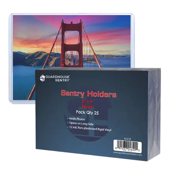 Photo, Post Card Sentry Holders - 6 x 4 (6 open)