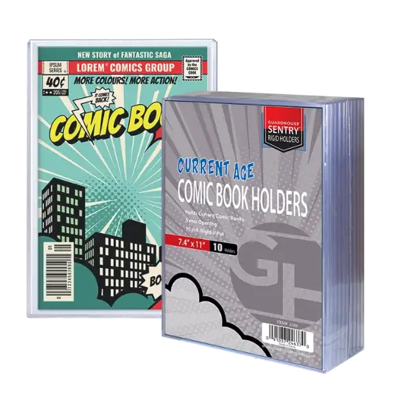 Current Comic Book Sentry Holders - 7.40" x 11"