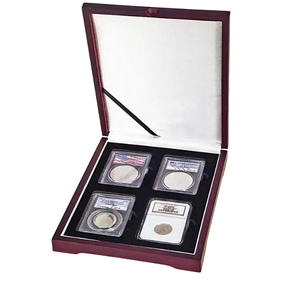 Universal Wood Display Box - 4 Slabs
