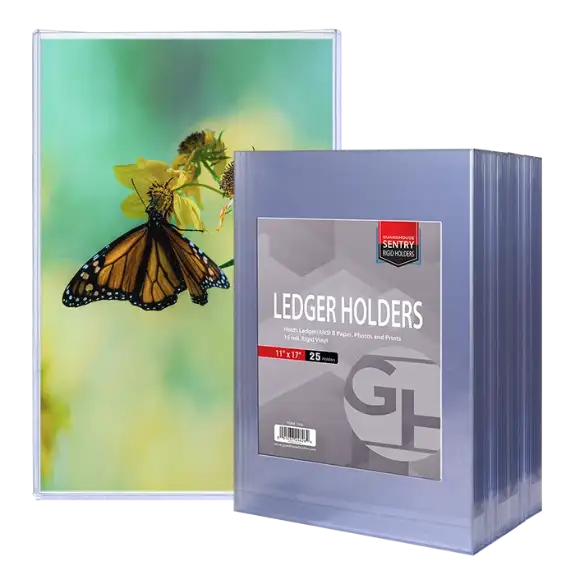 Ledger Size Sentry Holders - 11 x 17 pack of 25