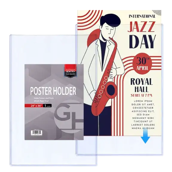 Poster Sentry Holders - 24 x 36 Pack Qty 1