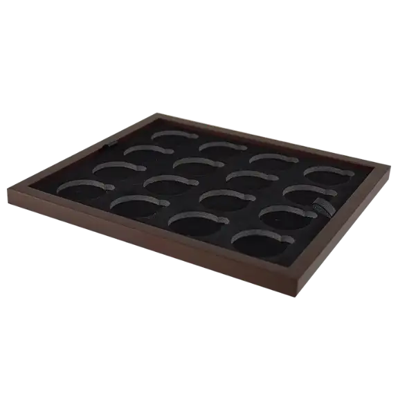 Large Capsule Tray - Holds 16 Round Large Sized Coin Capsules