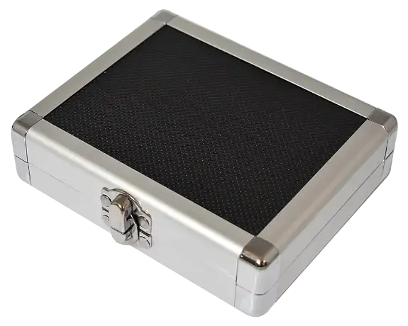 Falcon Series Single Slab Box - Black Aluminum