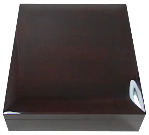 Oversized NGC Slab Box with Dome Lid and Piano Finish