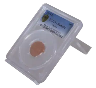 Single Slab Certified Coin Easel Display