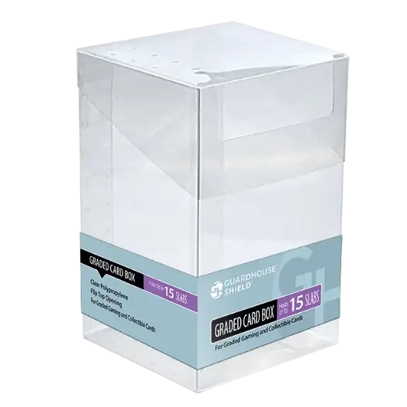 Clear Flip-Top Box for PSA Slabs