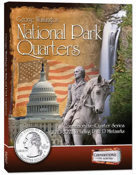 Coin Album - National Park Quarters Album 2010-2021. P&D