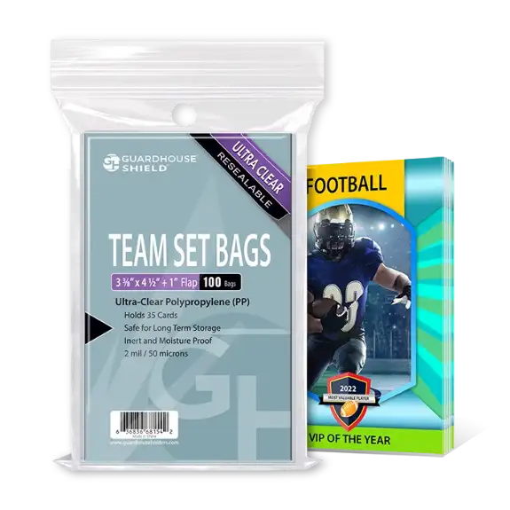 Shield Resealable Sleeves - Team Set Bags