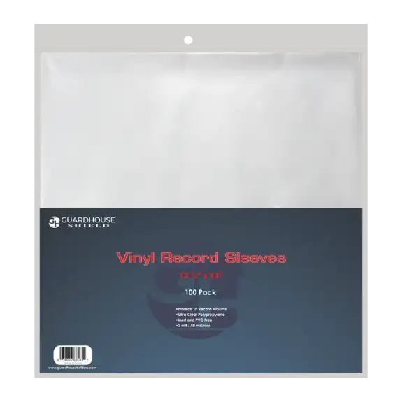 Shield Sleeves for Vinyl Records (2 Mil / 0.05 mm / PP )