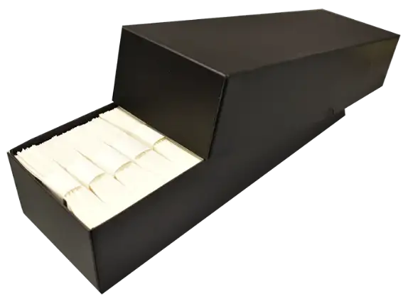 Glassine Storage #3 Box - 14 x 4 5/8x2 3/4 - Holds 2 1/2 x 4 1/4  Glassines