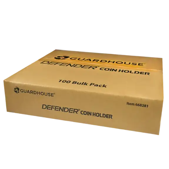 Guardhouse Defender Coin Slabs - Bulk 100 Pack