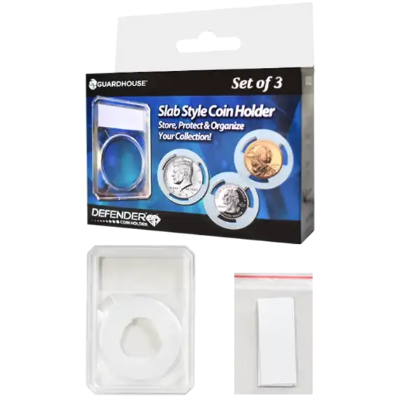 Guardhouse Defender Coin Slab for Quarters - 3 Pack