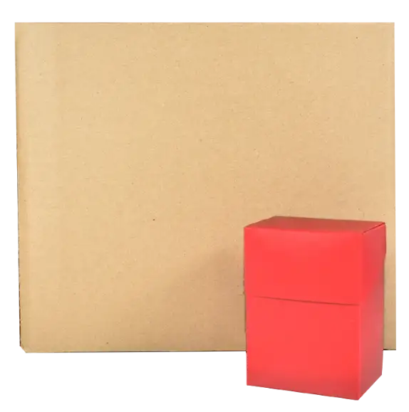Bulk Flip-top Card Box - Red