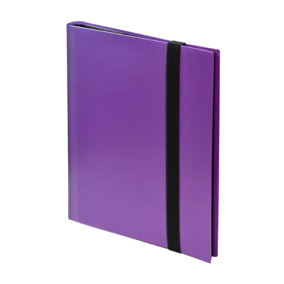 9 Pocket Trading Card Folio - Purple