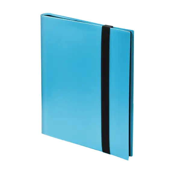 9 Pocket Trading Card Folio - Baby Blue
