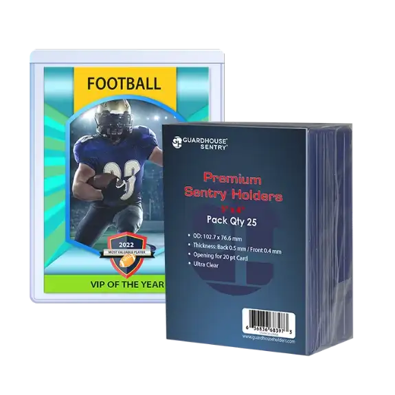 Sentry Holders 3x4 Premium Unibody Holder - 20pt Cards