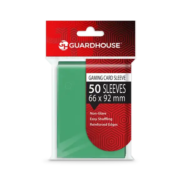 Gaming Card Sleeves - Green