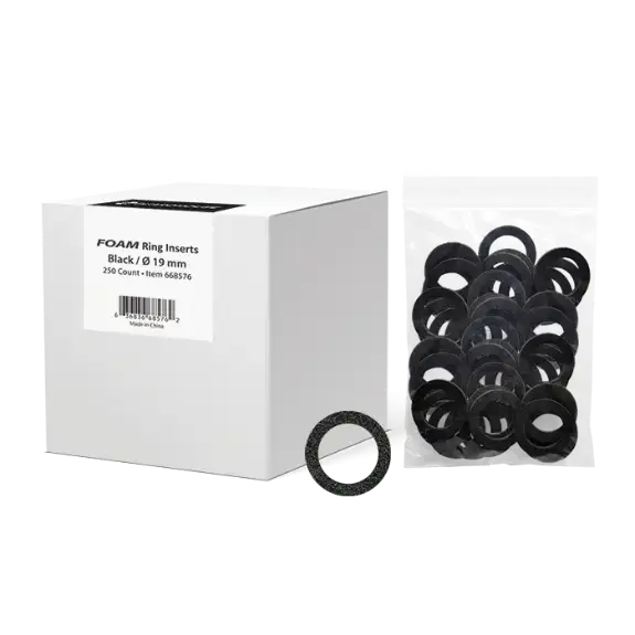 19mm Evocore Bulk Pack Small Foam Rings - 250 Pack