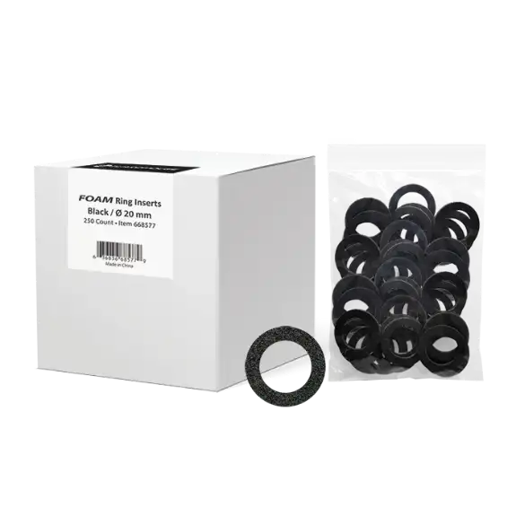 20mm Evocore Bulk Pack Medium Foam Rings - 250 Pack